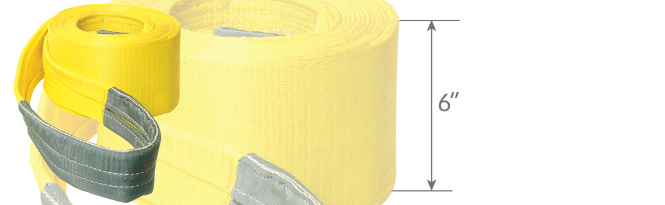 6'' x 30' Tow Strap w/ Reinforced Eyes