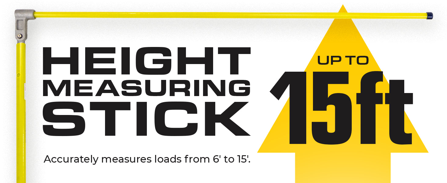 15 Foot Height Measuring Stick