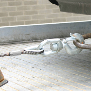 Winch Cable Swivel Hook Steel-Core