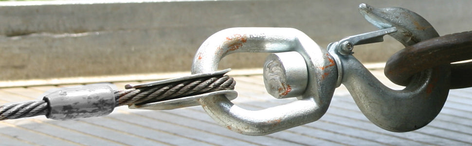 Winch Cables Swivel Hook Steel-Core